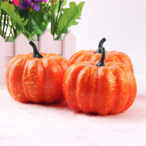 Decorative Pumpkin Halloween Props faux Vegetables Pretend Play Photography Food Props Shop Party Halloween Kindergartens Decors